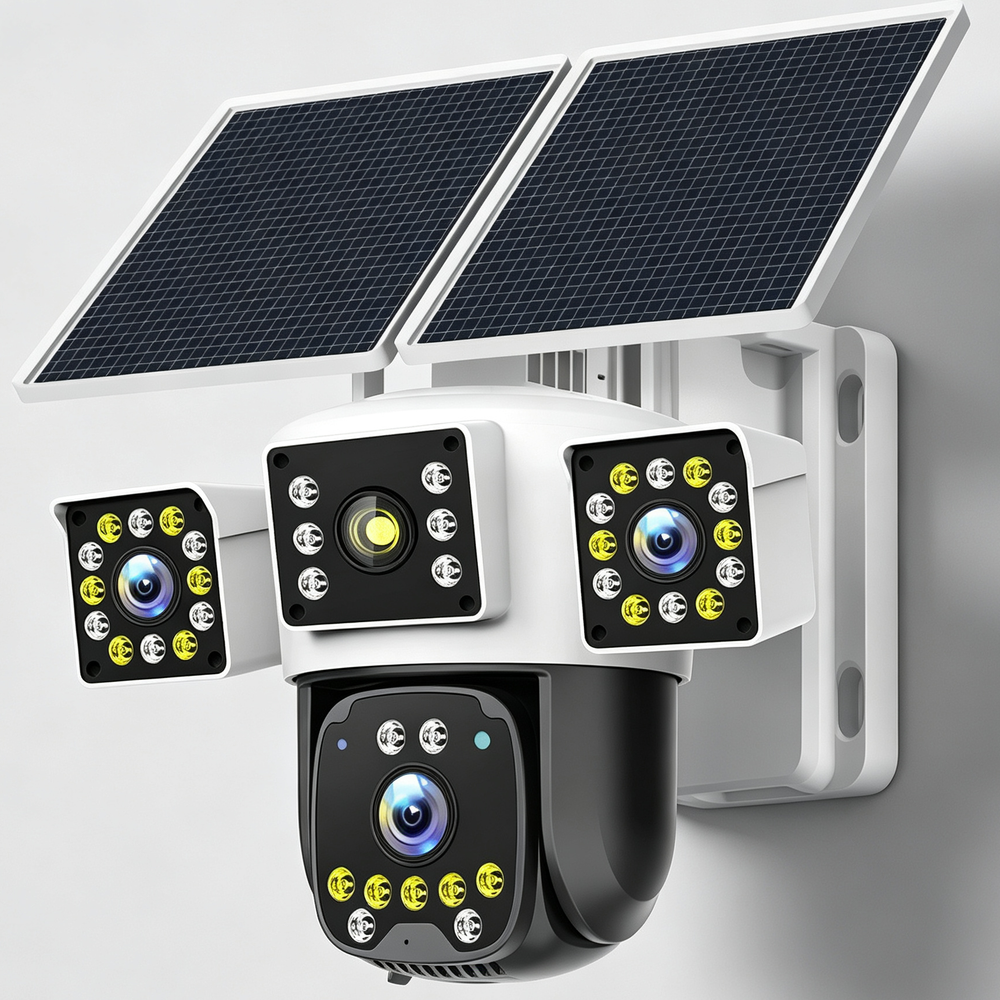 Solar Security Camera System